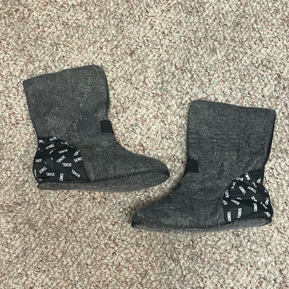 Sorel wool fleecy boot liners
